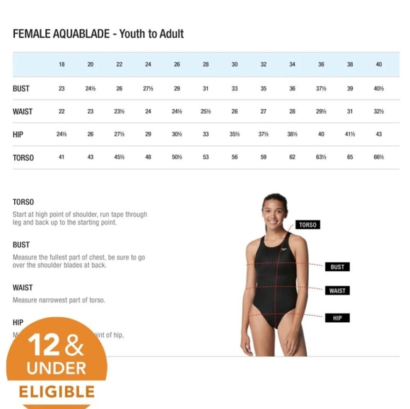 Women's Aquablade Recordbreaker Speedo Tech Suit Swimsuit Size 28 True Green - Picture 4 of 6